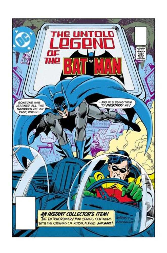 Limited Untold Legend Of Batman #1 DC A Lopez & Giordano Release 01/29/2025 | BD Cosmos