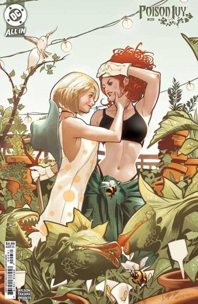 Poison Ivy #29 Cover C Pablo Villalobos Card Stock Variant | BD Cosmos