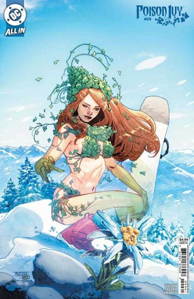 Poison Ivy #29 Cover D Mahmud Asrar & Alejandro Sanchez Sweater Weather Card Stock Variant | BD Cosmos