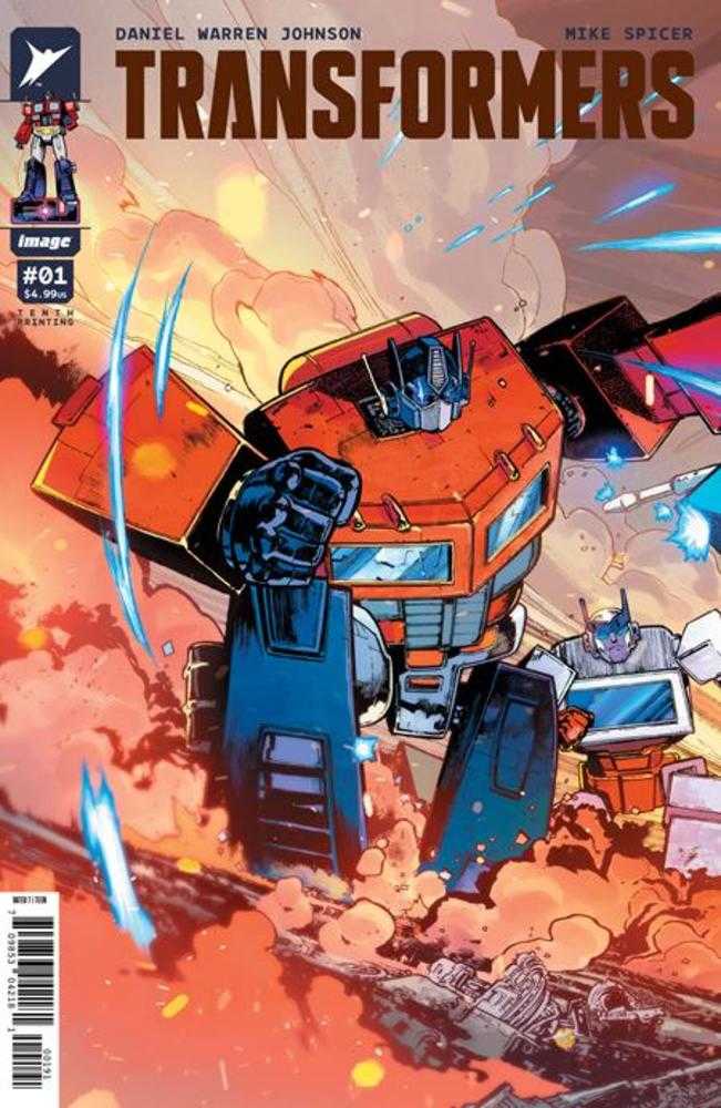 Transformers #1 10th Print Image I Bressan & Lucas Optimus Prime Connecting 12/18/2024 | BD Cosmos