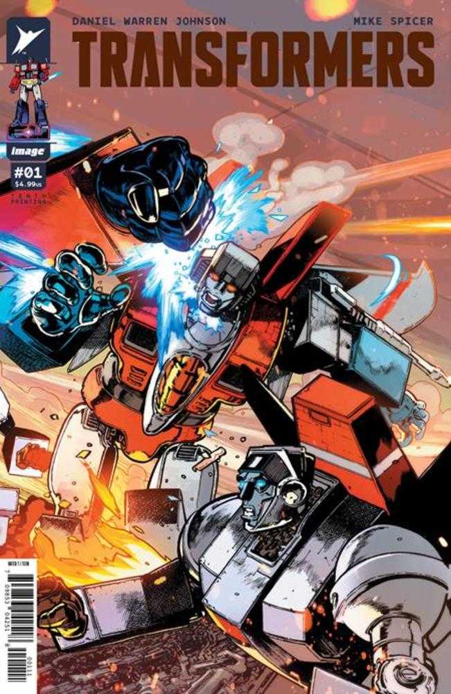 Transformers #1 10th Print Image J Bressan & Lucas Starscream Connecting 12/18/2024 | BD Cosmos