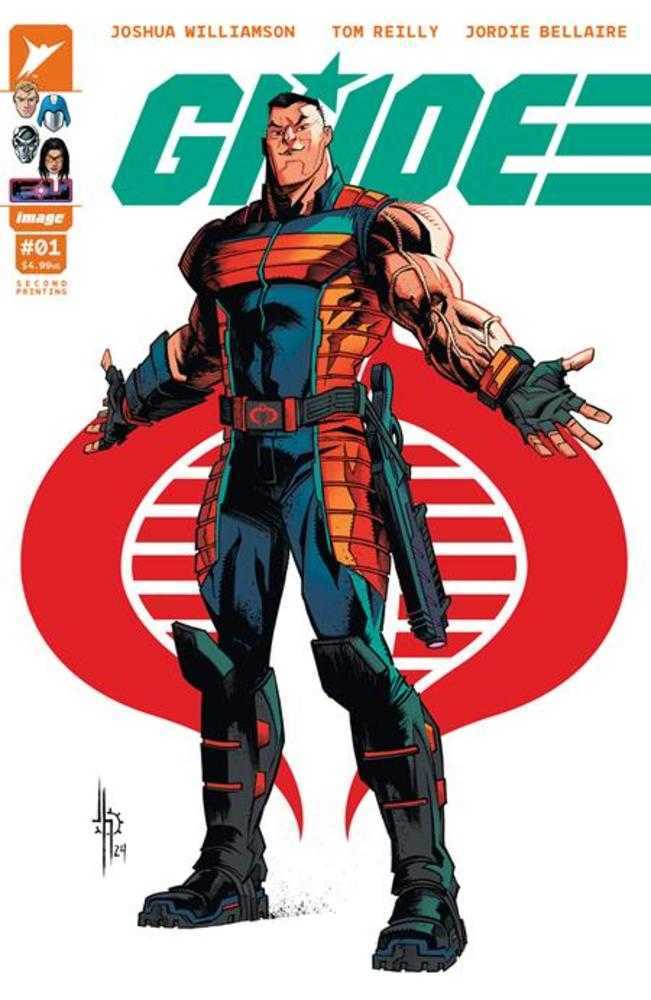 G.I. Joe #1 2nd Print Image B Howard Cobra 12/18/2024 | BD Cosmos