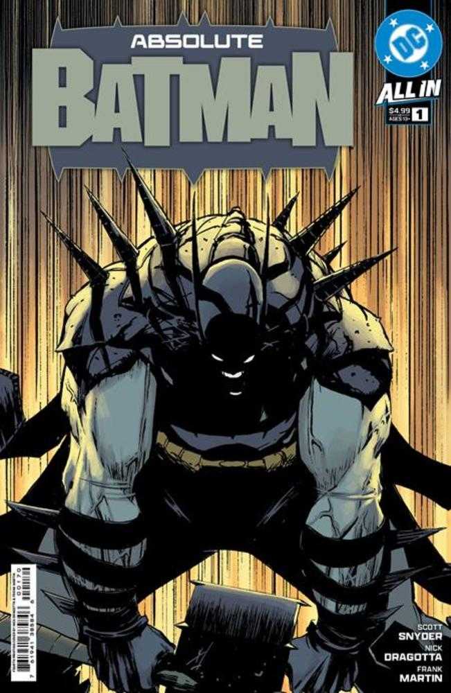 Absolute Batman #1 4th Print DC A Nick Dragotta 12/25/2024 | BD Cosmos