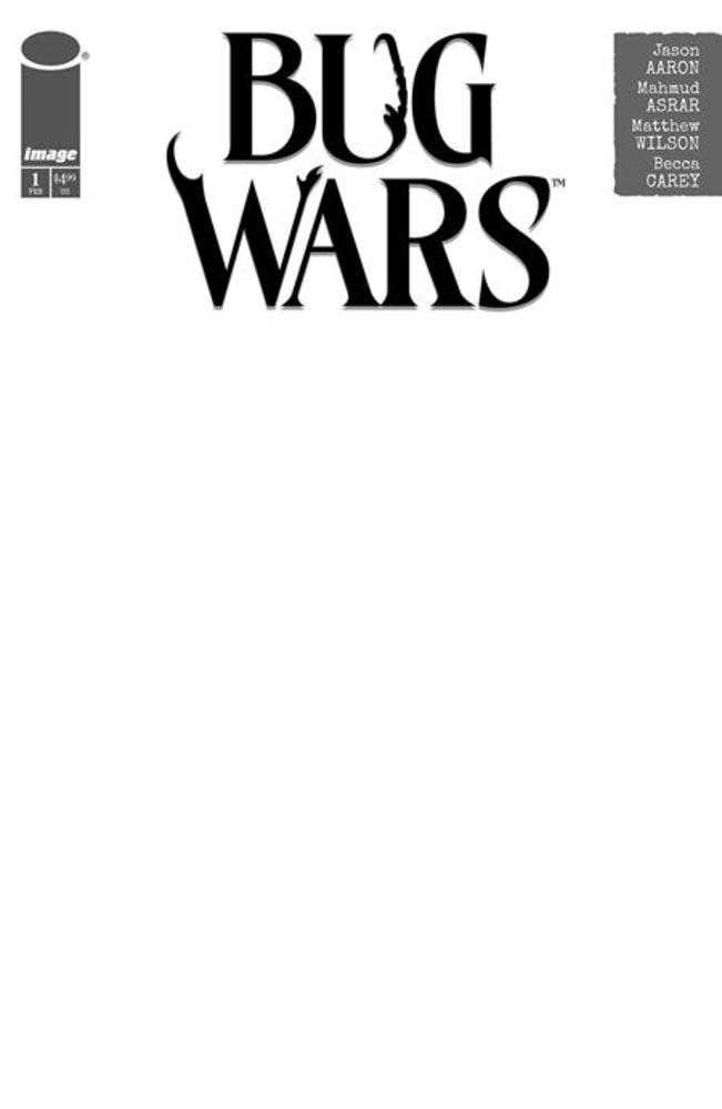 Bug Wars #1 [Of 6] IMAGE C Blank Sketch Release 02/12/2025 | BD Cosmos