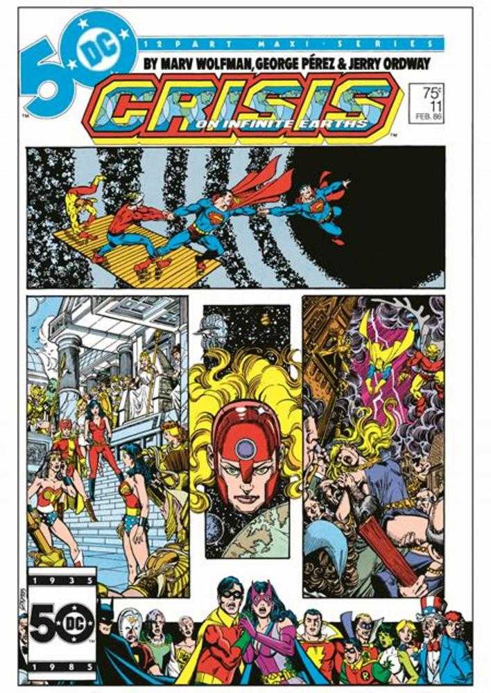 Crisis On Infinite Earths #11 Facsimile DC A Perez Release 02/19/2025 | BD Cosmos