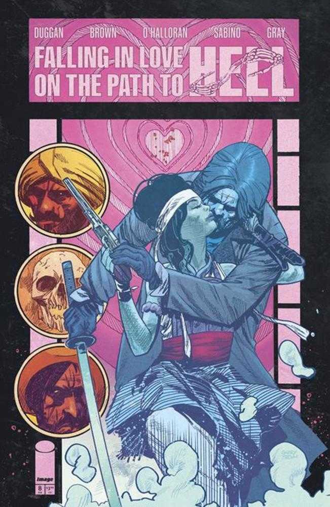 Falling In Love On Path To Hell #8 IMAGE A Garry Brown Release 02/19/2025 | BD Cosmos