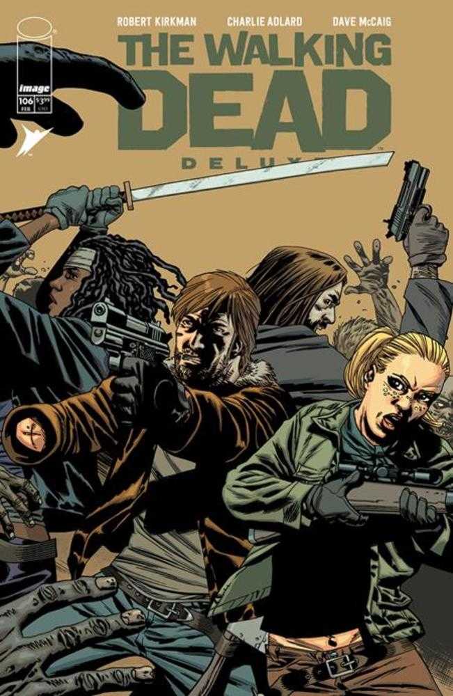 Walking Dead Deluxe #106 IMAGE B Adlard & Mccaig Release 02/05/2025 | BD Cosmos