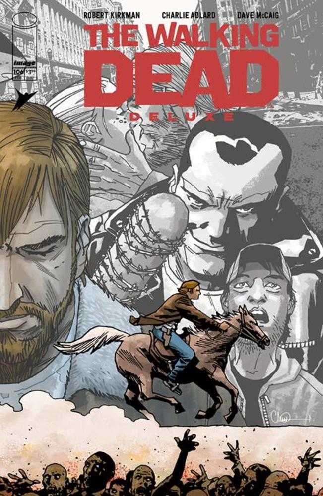 Walking Dead Deluxe #106 IMAGE D Charlie Adlard Release 02/05/2025 | BD Cosmos