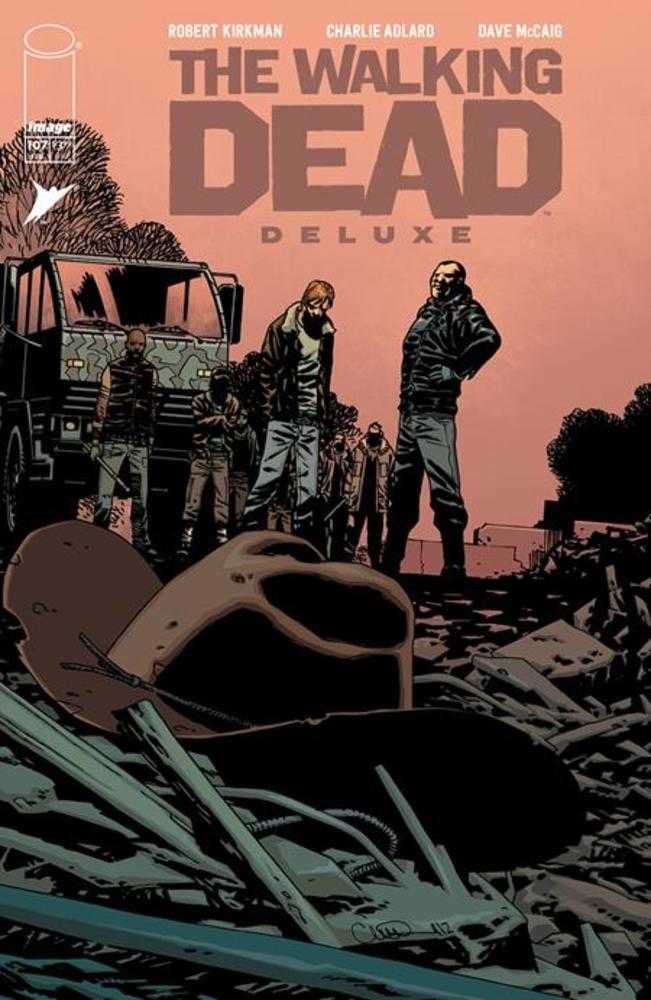 Walking Dead Deluxe #107 IMAGE B Adlard & Mccaig Release 02/19/2025 | BD Cosmos