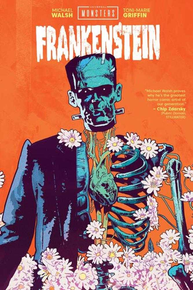 Universal Monsters Frankenstein Hardcover Michael Walsh | BD Cosmos