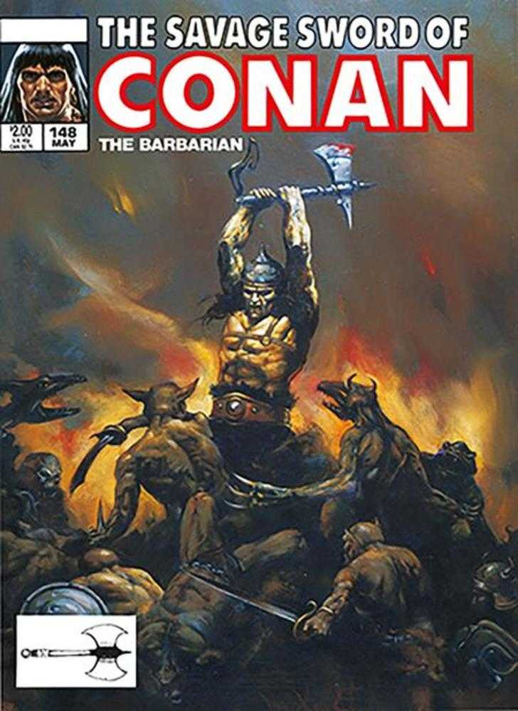 Savage Sword Of Conan The Original Comics Omnibus Hardcover Volume 11 Direct Market Edition Doug Beekman Cover (Mature) | BD Cosmos