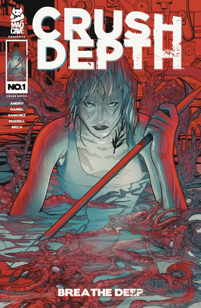 Crush Depth #1 (Of 5) A MADCAVE Alex Sanchez Release 03/19/2025 | BD Cosmos