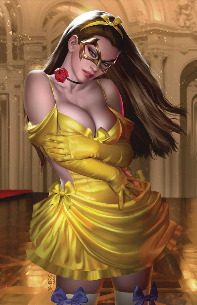 Grimm Fairy Tales 20th Anniv 2025 Fairy Tale Pinup Spec Cover D Josh Burns | BD Cosmos