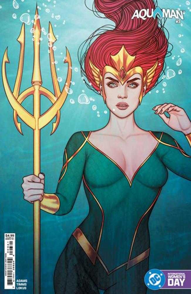 Aquaman #3 Cover E Jenny Frison International Womens Day Mera Card Stock Variant | BD Cosmos