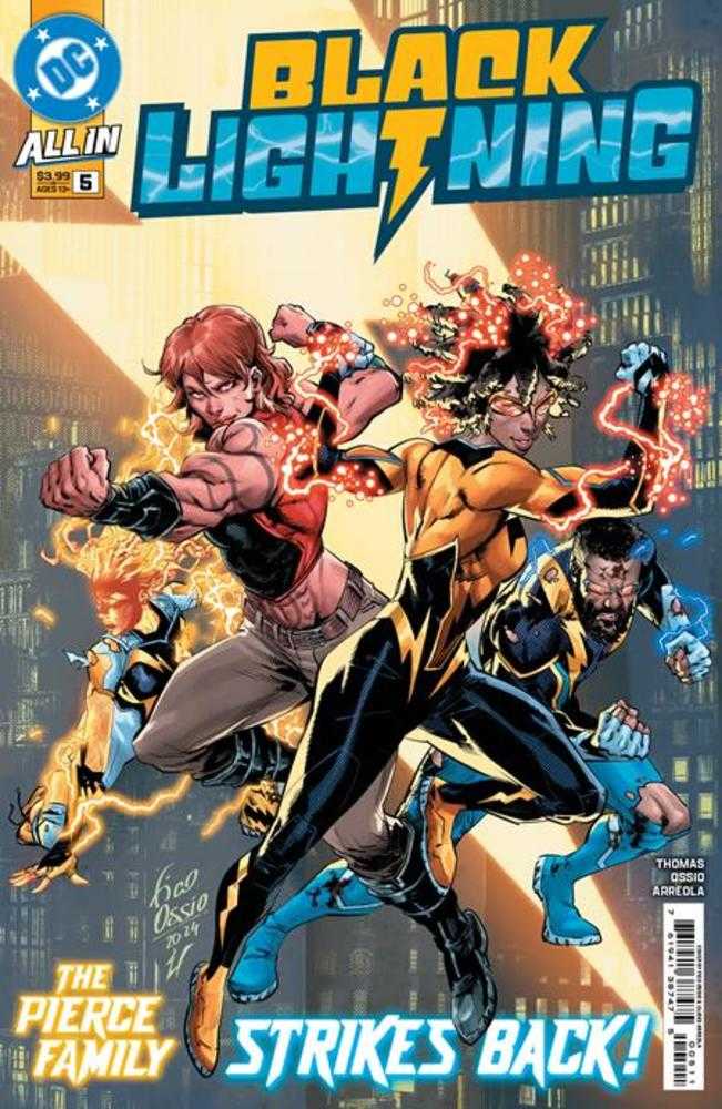 Black Lightning #5 Cover A Fico Ossio | BD Cosmos