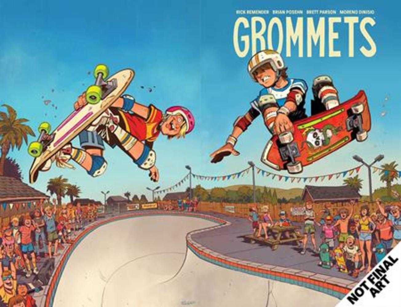 Grommets TPB Direct Market Exclusive Brett Parson Cover | BD Cosmos