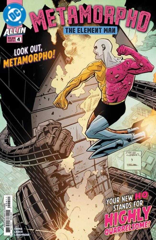 Metamorpho The Element Man #4 Cover A Steve Lieber | BD Cosmos
