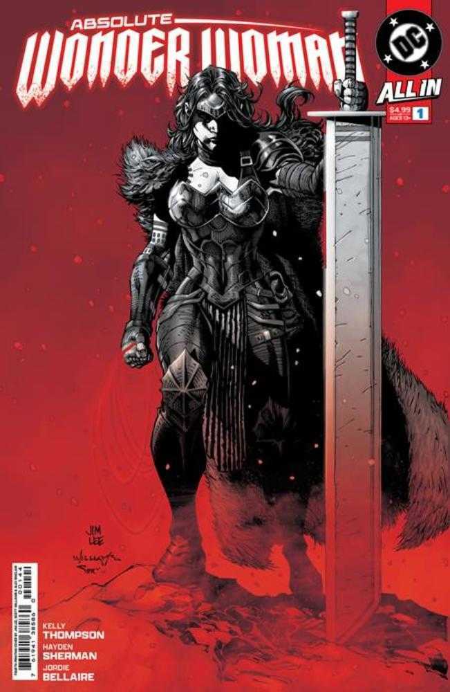 Absolute Wonder Woman #1 4th Print DC A Jim Lee 02/12/2025 | BD Cosmos