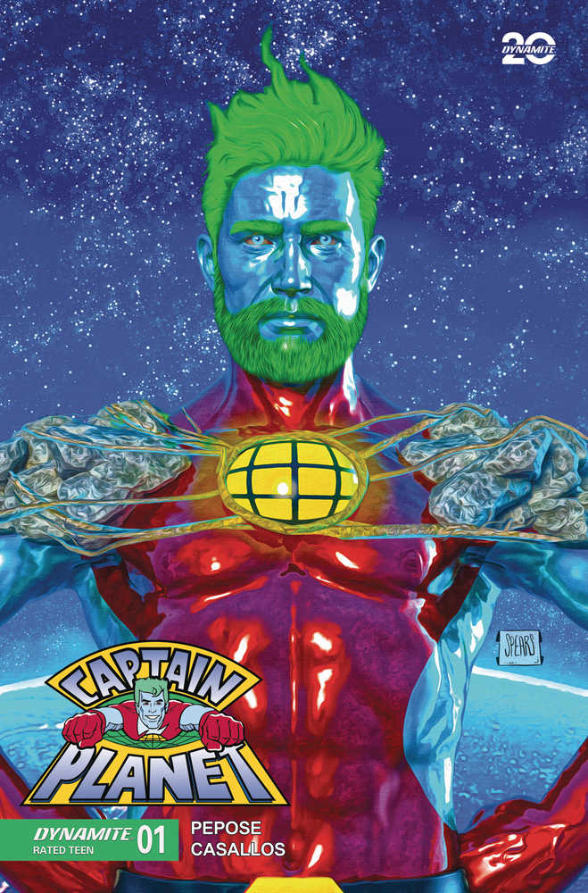Captain Planet #1 DYNAMITE A Spears 05/14/2025 | BD Cosmos