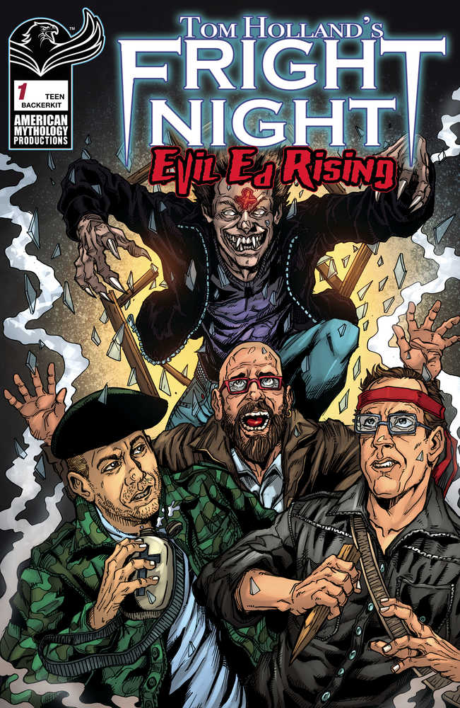 Tom Holland Fright Night Evil Rising #1 Massive E Backerkit 08/12/2026 | BD Cosmos