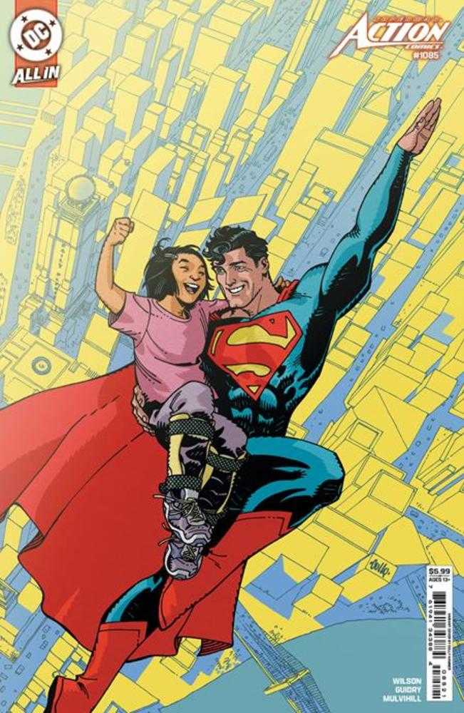 Action Comics #1085 Cover C Cully Hamner Card Stock Variant | BD Cosmos