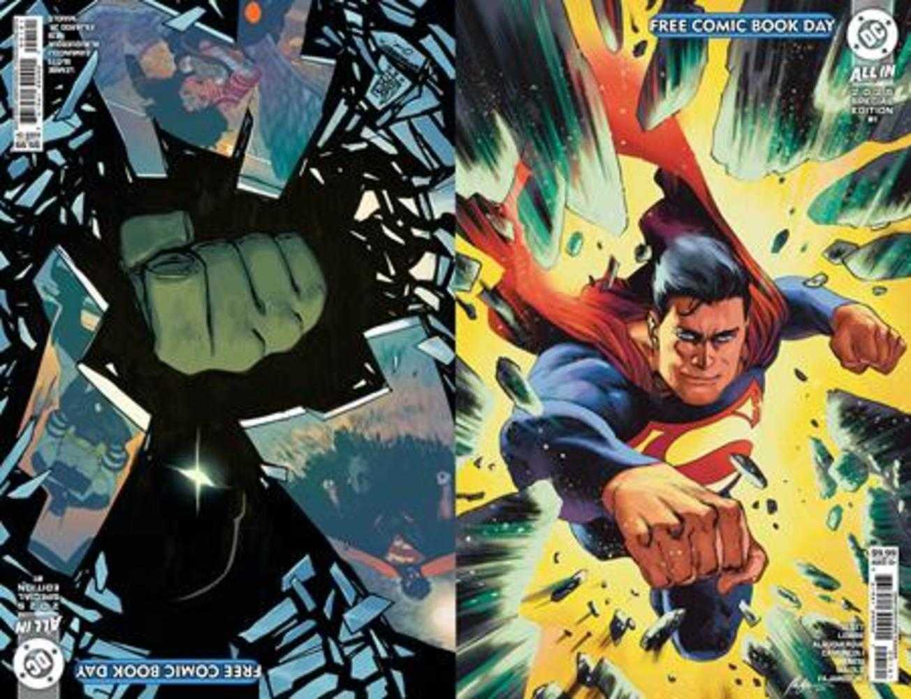 Free Comic Book Day 2025 - DC All In Absolute Universe 2025 Foil Variant | BD Cosmos