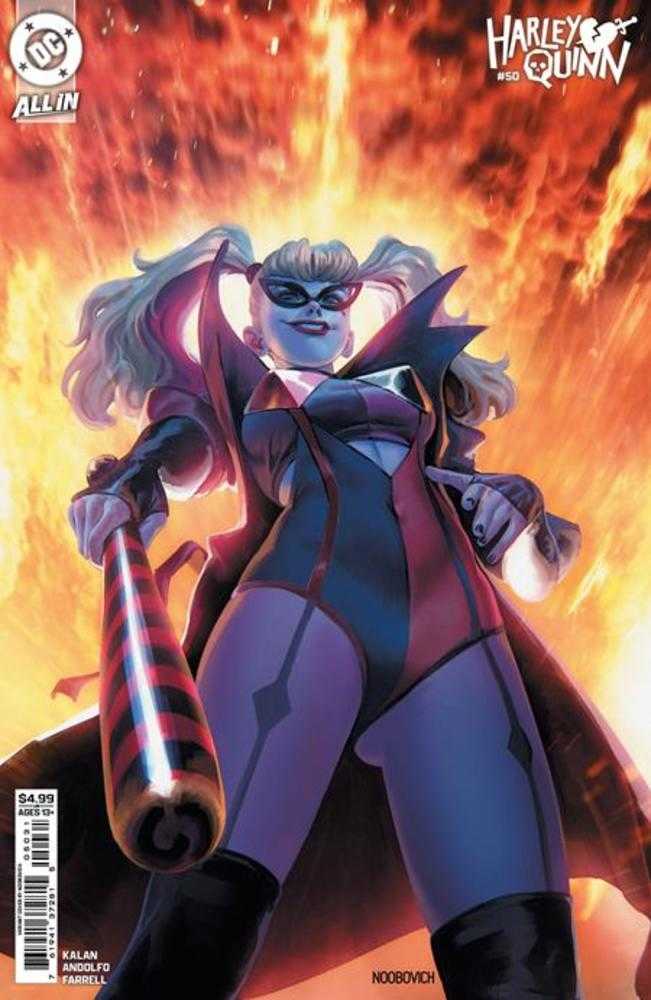 Harley Quinn #50 Cover C Noobovich Card Stock Variant | BD Cosmos