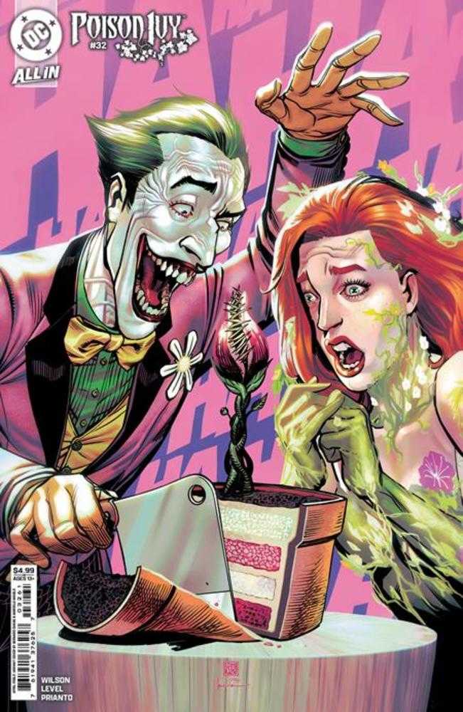 Poison Ivy #32 Cover D Bernard Chang April Fools Card Stock Variant | BD Cosmos