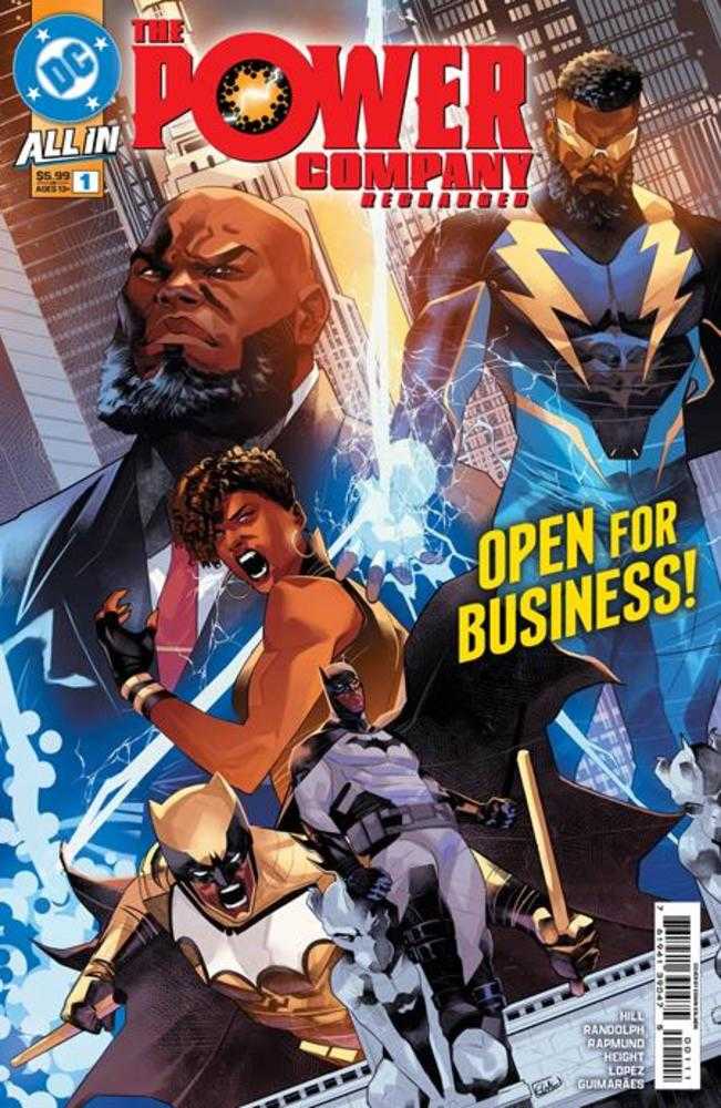 Power Company Recharged #1 (One Shot) Cover A Edwin Galmon | BD Cosmos