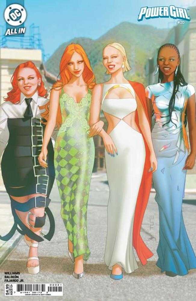 Power Girl #20 Cover B W Scott Forbes Card Stock Variant | BD Cosmos