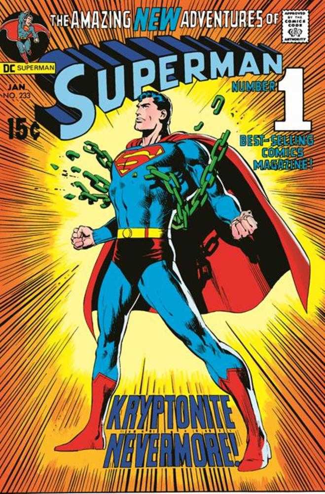 Superman #233 Facscimile DC A Neal Adams 04/09/2025 | BD Cosmos