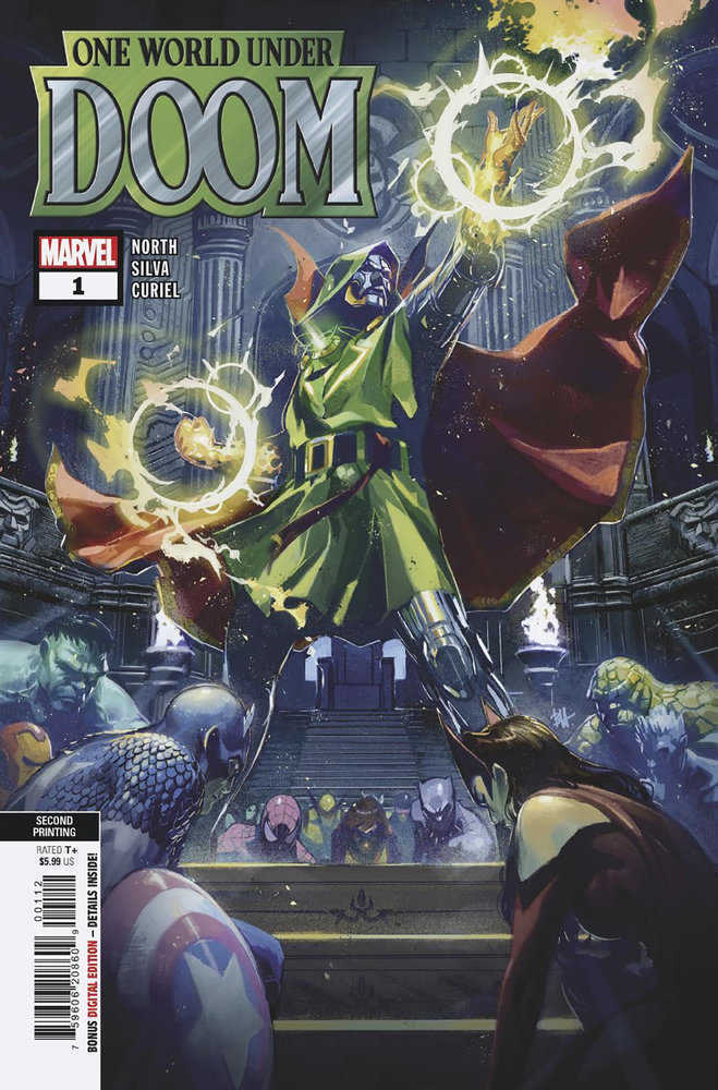 One World Under Doom #1 2nd Print Marvel Ben Harvey 03/26/2025 | BD Cosmos
