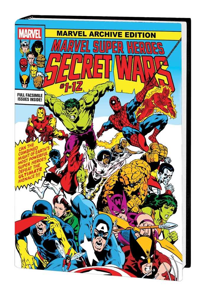 Marvel Archive Edition Marvel Super Heroes Secret Wars Gallery Edition Hardcover First Issue | BD Cosmos