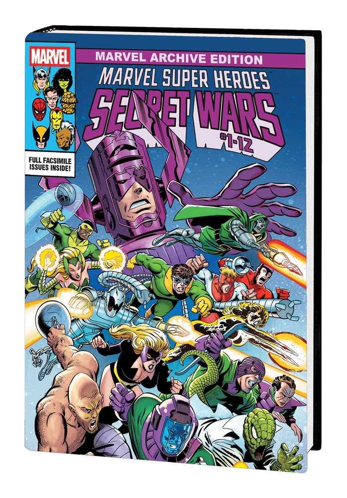 Marvel Archive Edition Marvel Super Heroes Secret Wars Gallery Edition Hardcover Mike Zeck Hidden Gem DM | BD Cosmos