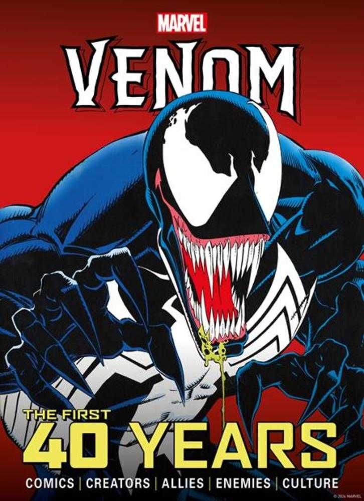 Marvels Venom The First 40 Years Hardcover | BD Cosmos