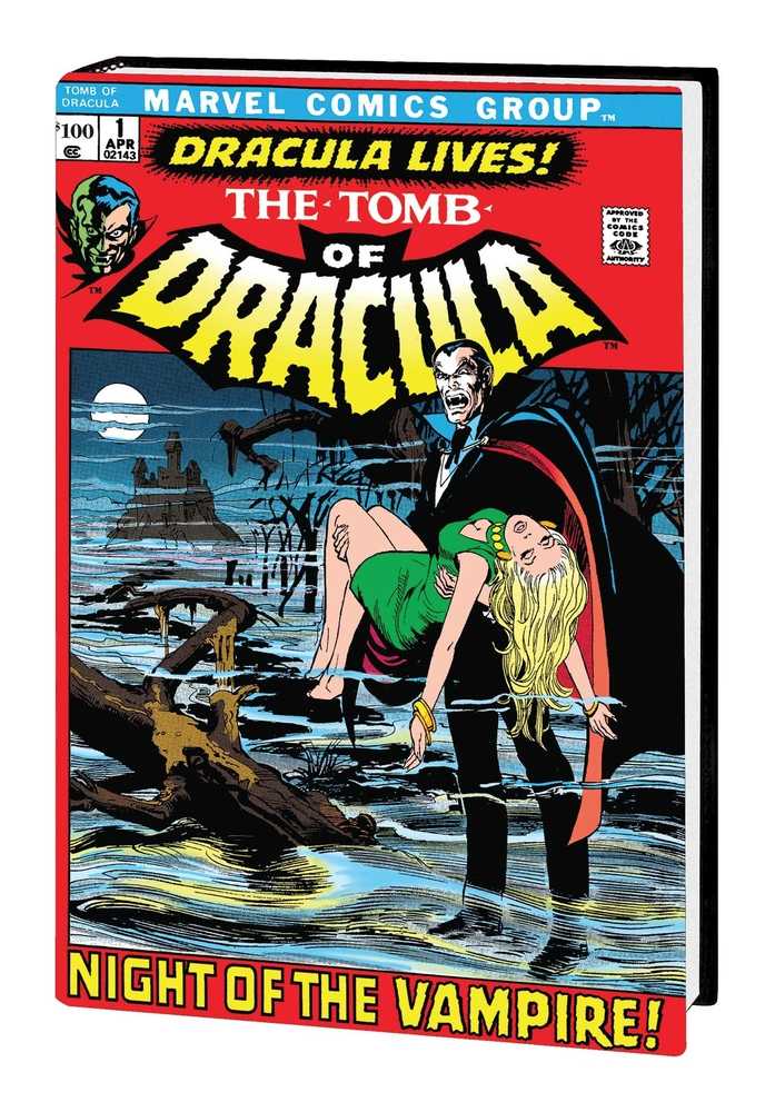 Tomb Of Dracula Omnibus Hardcover Volume 01 Neal Adams Cover | BD Cosmos