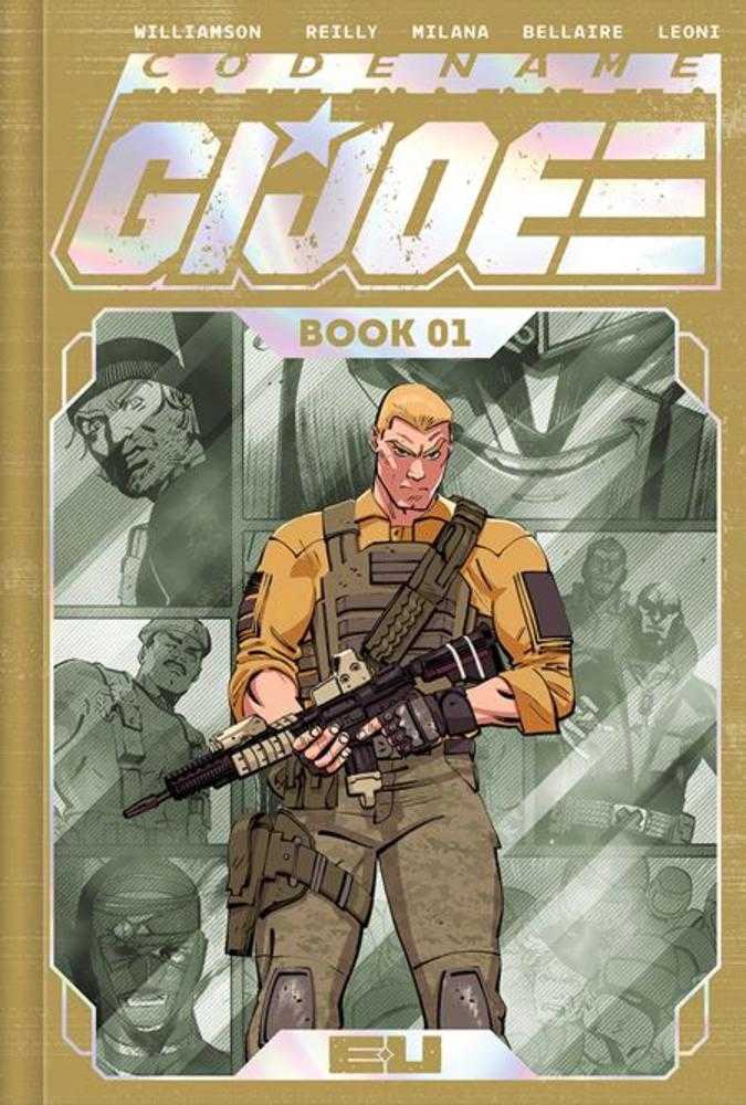 Codename G.I. Joe Deluxe Edition Hardcover Book 01 Tom Reilly Cover | BD Cosmos