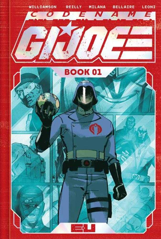 Codename G.I. Joe Deluxe Edition Hardcover Book 01 Direct Market Exclusive Andrea Milana & Annalisa Leoni Spot Foil Cover | BD Cosmos