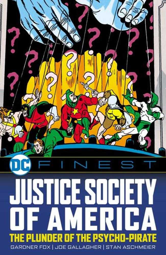 DC Finest Justice Society Of America The Plunder Of The Psycho-Pirate TPB | BD Cosmos