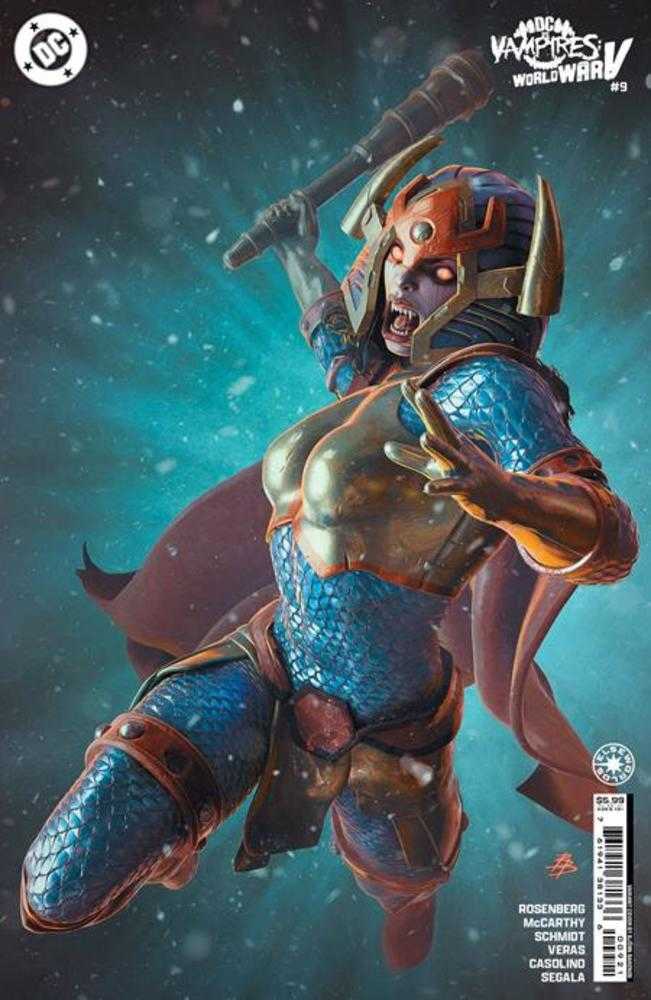 DC vs Vampires World War V #9 (Of 12) Cover C Bjorn Barends Card Stock Variant | BD Cosmos