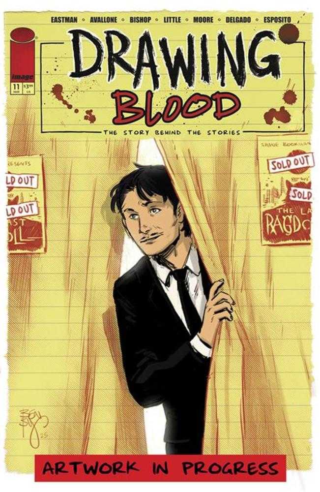 Drawing Blood #11 [Of 12] IMAGE B Ben Bishop Release 03/18/2026 | BD Cosmos