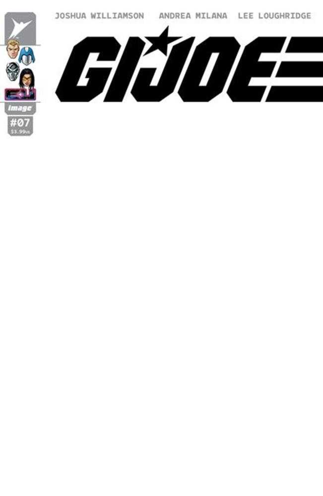 G.I. Joe #7 IMAGE G Blank Sketch 05/28/2025 | BD Cosmos