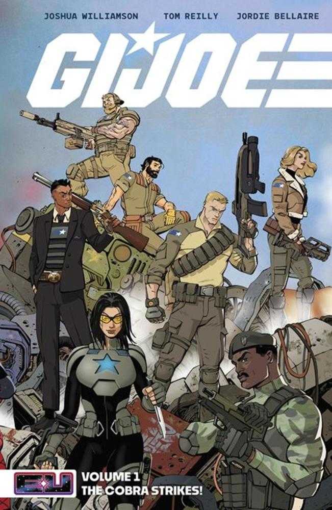 G.I. Joe TPB Volume 01 The Cobra Strikes Tom Reilly Cover | BD Cosmos
