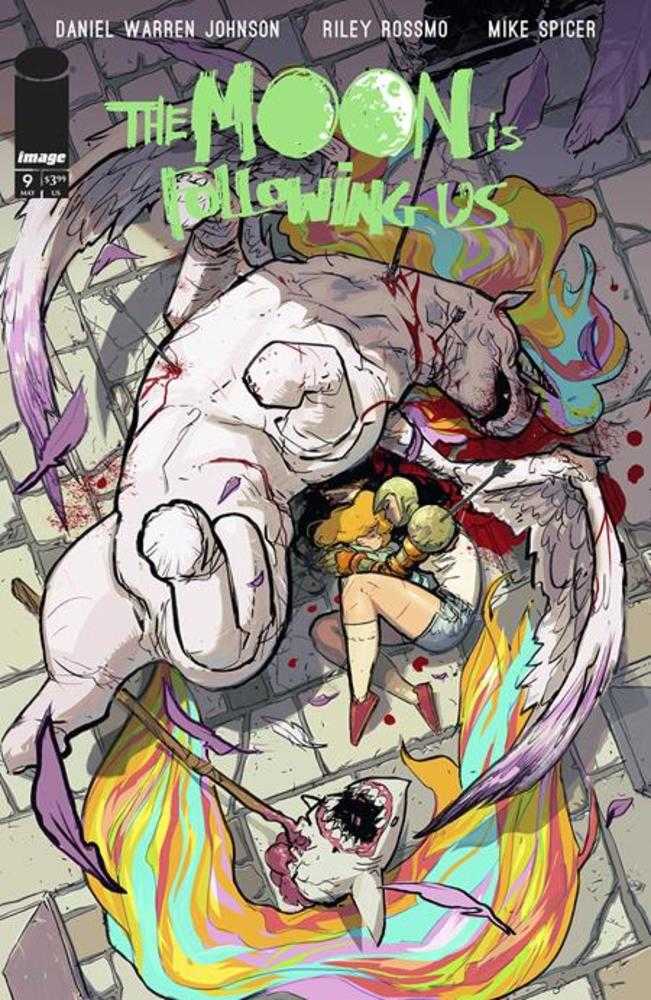 The Moon Is Following Us #9 [Of 10] IMAGE A Riley Rossmo  05/07/2025 | BD Cosmos