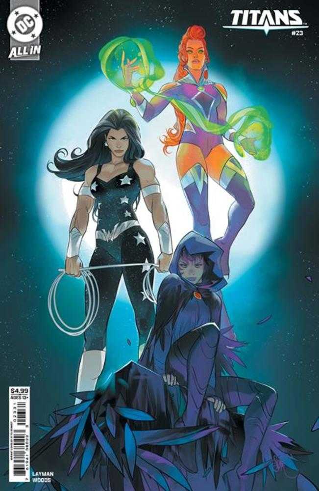 Titans #23 Cover C Otto Schmidt Card Stock Variant | BD Cosmos