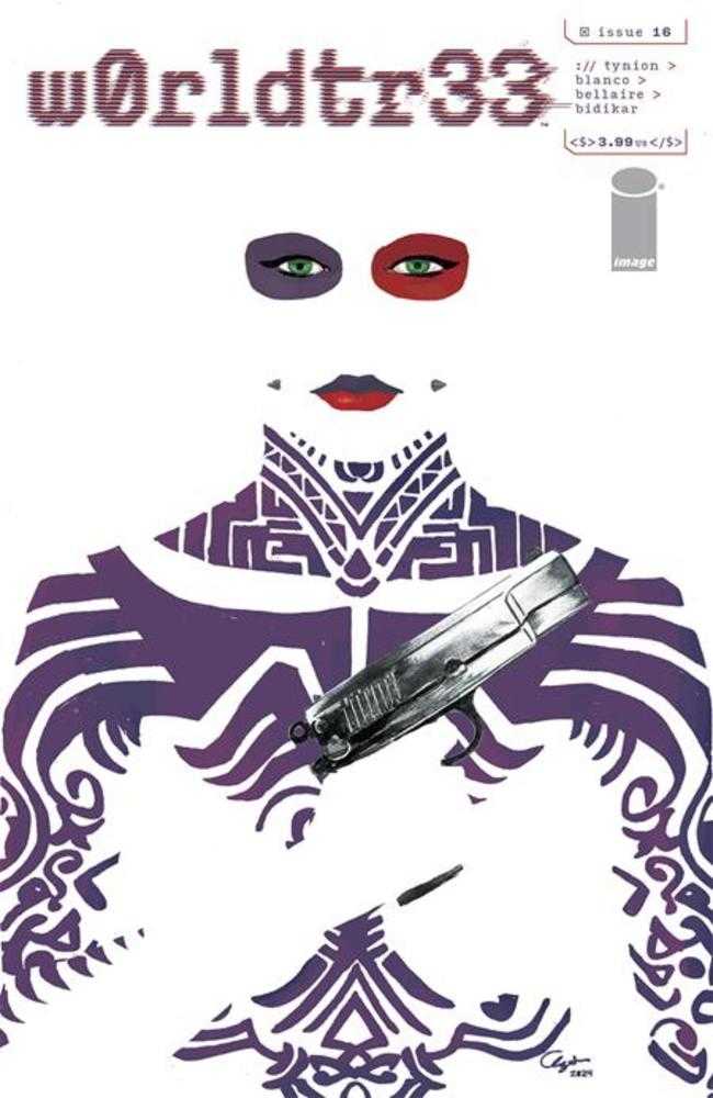 W0rldtr33 #16 Cover B Paul Azaceta Variant (Mature) | BD Cosmos