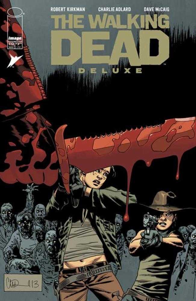 Walking Dead Deluxe #112 Cover B Charlie Adlard & Dave Mccaig Variant (Mature) | BD Cosmos