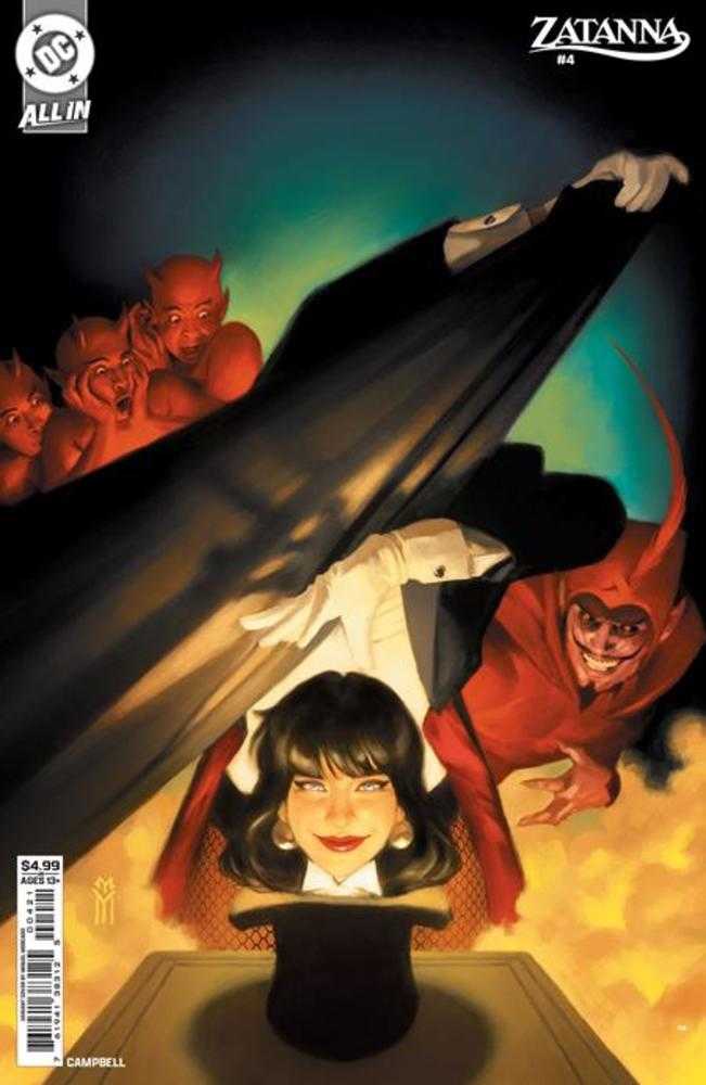 Zatanna #4 (Of 6) Cover C Miguel Mercado Card Stock Variant | BD Cosmos