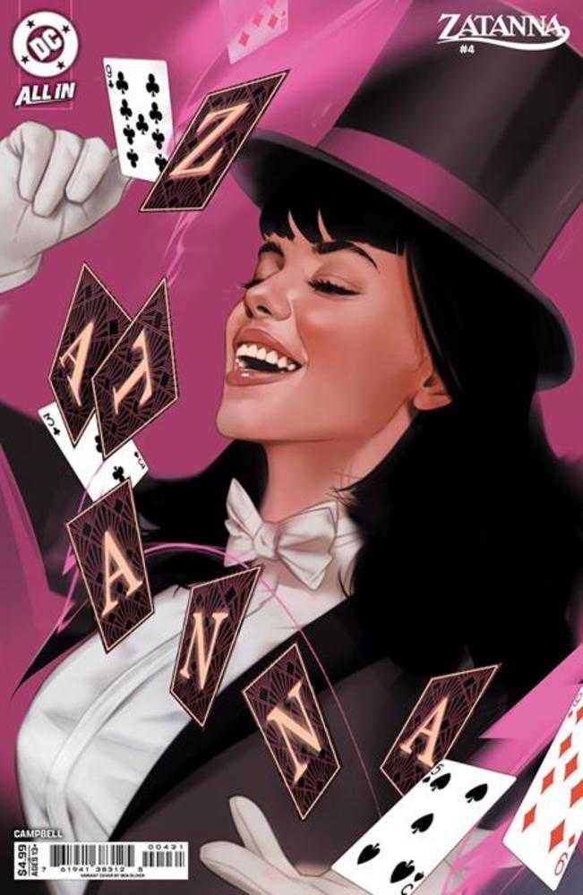 Zatanna #4 (Of 6) Cover B Ben Oliver Card Stock Variant | BD Cosmos