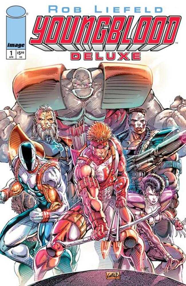 Youngblood Deluxe #1 Cover B Rob Liefeld Foil Variant | BD Cosmos